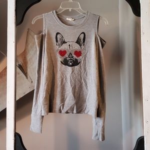 Girls sz 16 flip sequin sweater